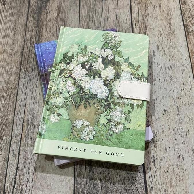 

Tersedia Diary A5 Sketchbook Journal Art Van Gogh Buku Catatan Polos Hard Cover