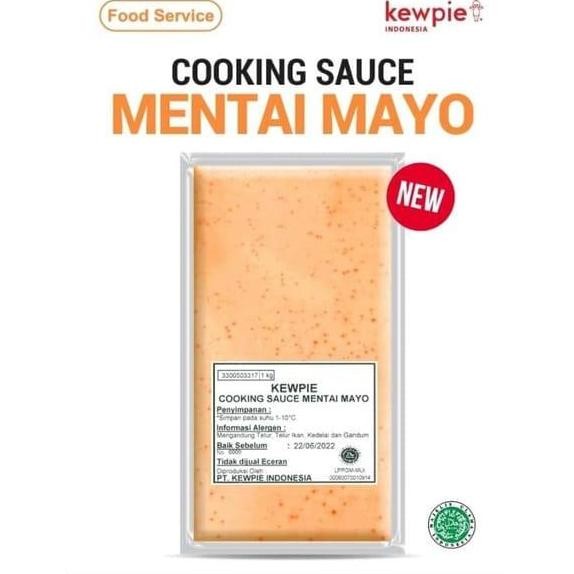 

Tersedia Kewpie Cooking Sauce Mentai Mayo 1kg - Saus Mayo Mentai Asli