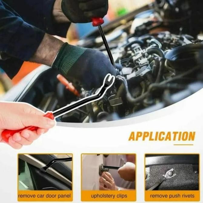 paku baut plastik mobil mur sekrup pengencang panel pintu bumper car