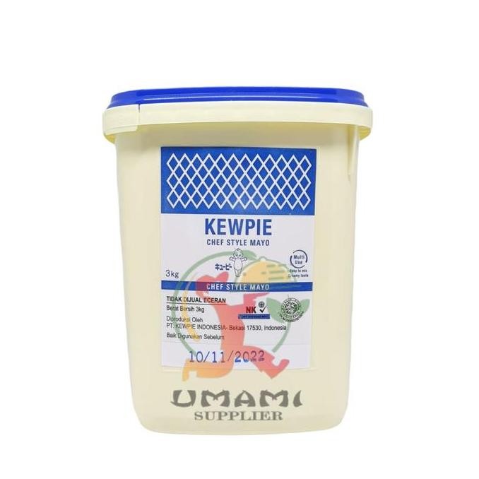 

Tersedia Kewpie Chef Style Mayo 3kg - Mayones Profesional Besar