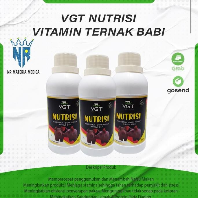 TERBARU VGT SUPLEMEN NUTRISI TERNAK BABI - VITAMIN & SUPLEMEN BABI SEHAT