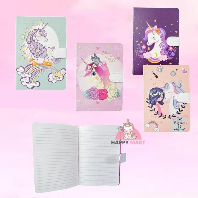

Tersedia Buku Catatan Motif Unicorn Estetik Lucu