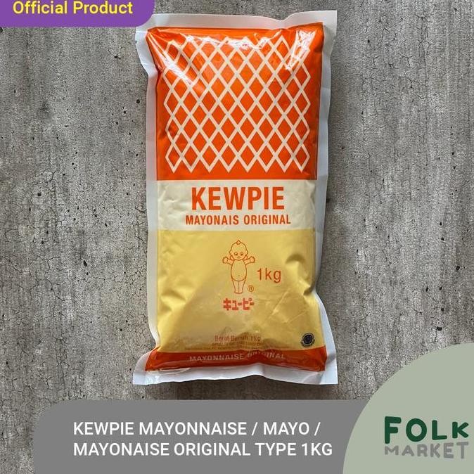 

Tersedia Kewpie Mayonnaise Original Type 1Kg - Saus Mayo Jepang Asli