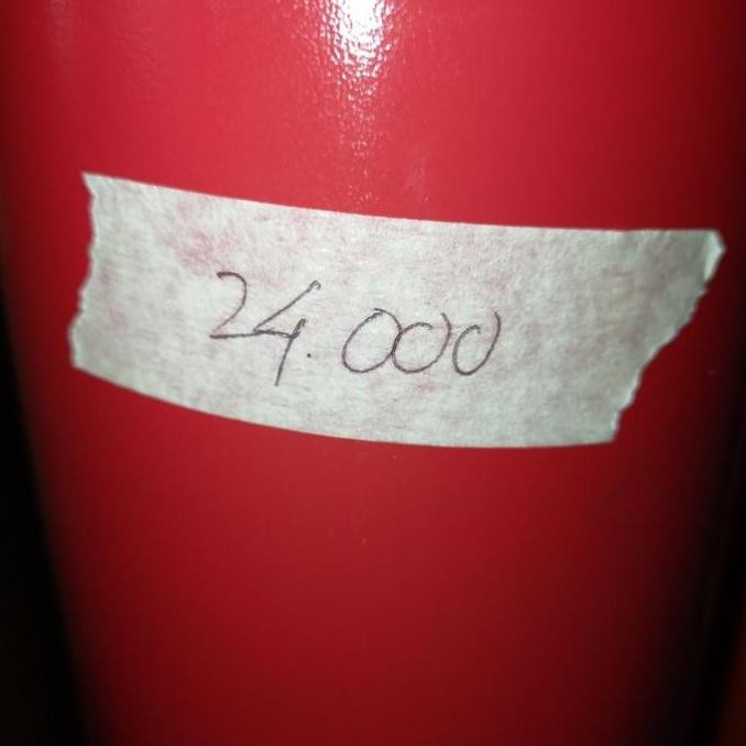 Decosheet PVC MERAH Pelapis mebel Furniture lemari Meja