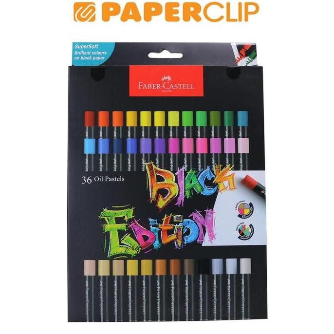 

TERLARIS - CRAYON FABER CASTELL OIL PASTEL 220036 36C BLACK EDITION