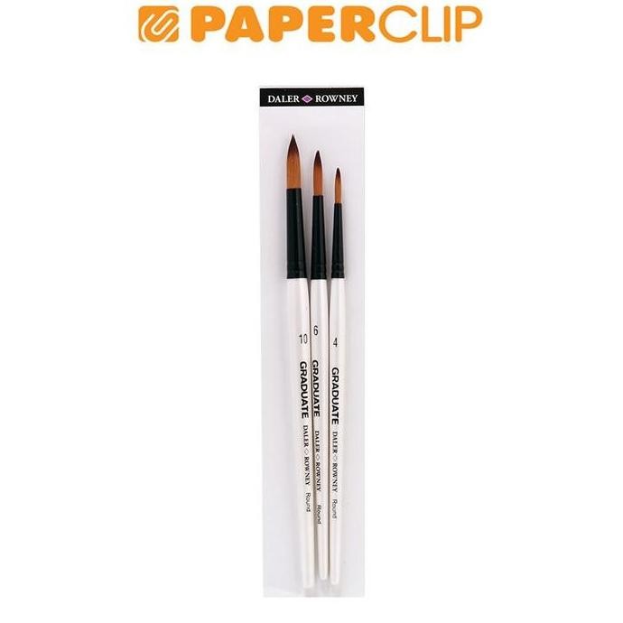 

BRUSH GRADUATE 3 SYNTHETIC ROUND