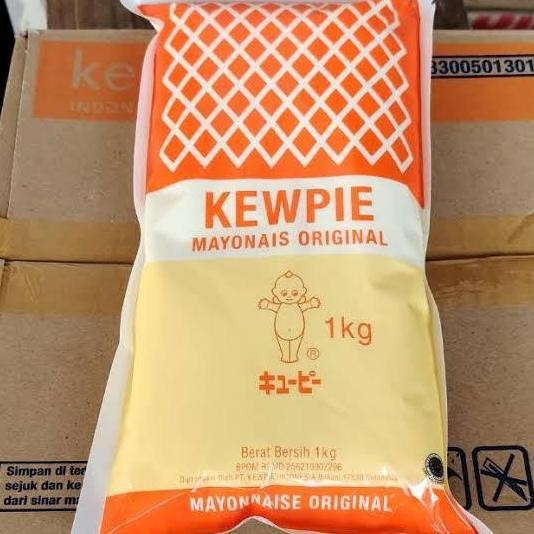 

Tersedia Kewpie Mayonnaise Original 1kg Dus isi 6 - Saus Mayo Ori Halal