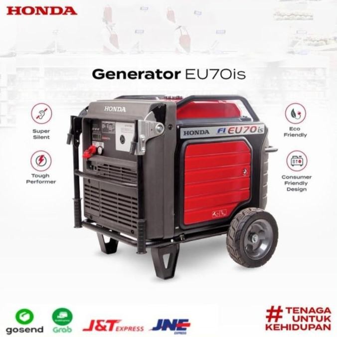 GENERATOR HONDA EU 65 IS MESIN GENSET SILENT EU 70 IS 5600 WATT BENSIN ORIGINAL DAN TERPERCAYA