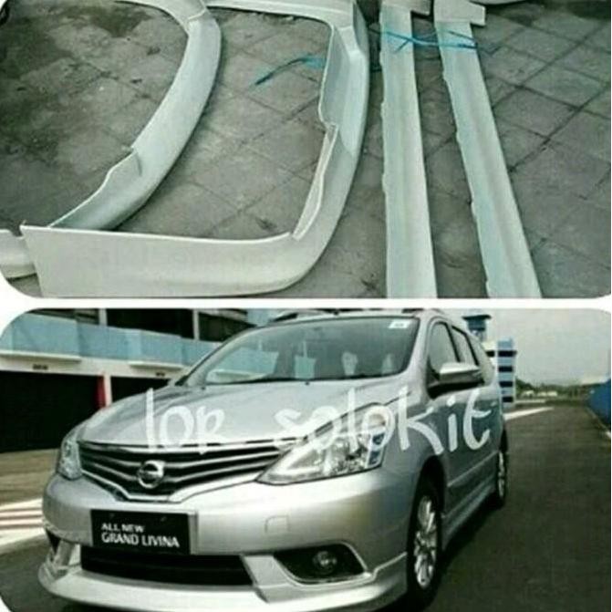 OBRAL BODYKIT LIVINA HWS 2013-15 SIDEKIRT GRADE-A .. BODY KIT BODIKIT ORIGINAL DAN TERPERCAYA
