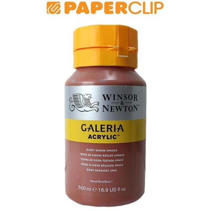 

TERLARIS - CAT ACRYLIC WINSOR&NEWTON GALERIA 500ML 2150077GAC BURNT SIENNA OPAQUE