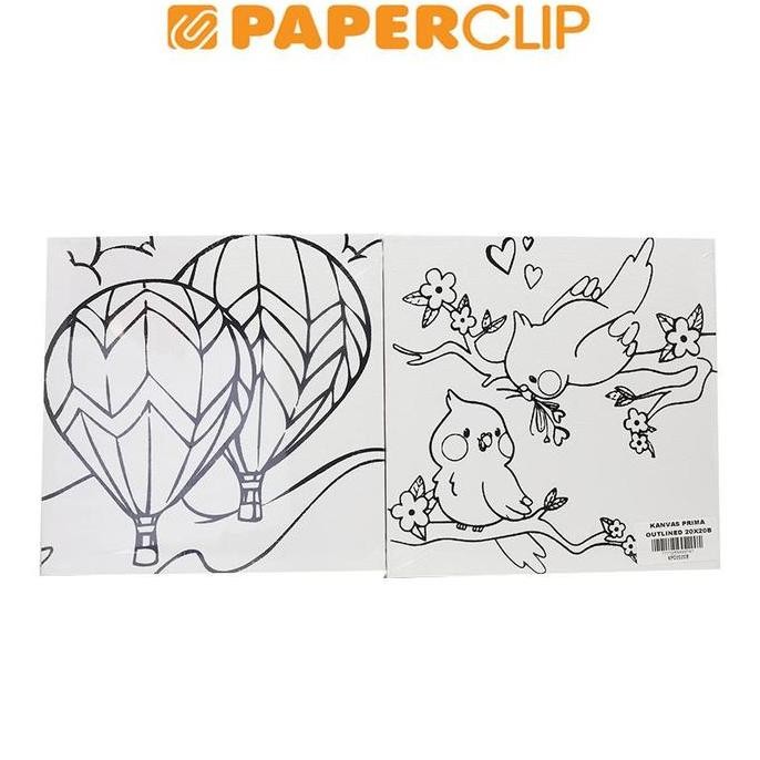 

TERBARU - CANVAS PRIMA OUTLINED 20X20B KPO2020B