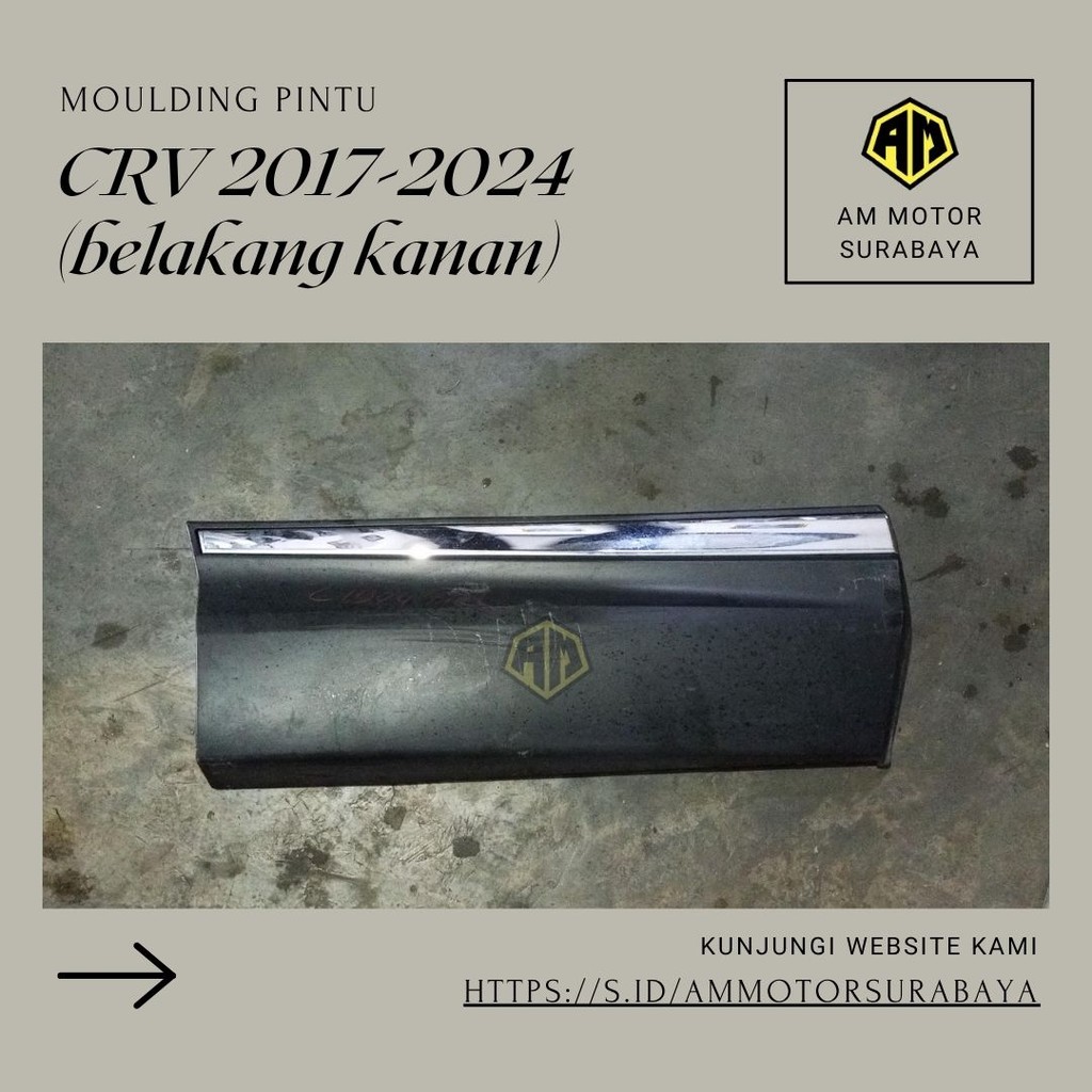 Moulding Pintu CRV 2017-2024 (belakang kanan)