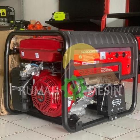 GENSET HONDA SF 9000 DXE 6000 WATT ORIGINAL DAN TERPERCAYA