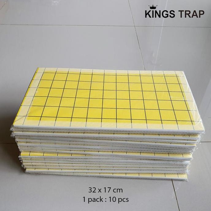 

BEBAS ONGKIR - Gluepad / Lem Lalat / Glue board 32 x 17 cm ( 10 lembar)