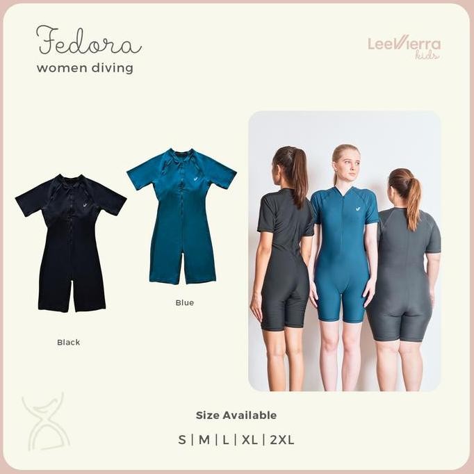 TERLARIS - Lee Vierra Fedora Diving Swimsuit, Baju Renang Wanita