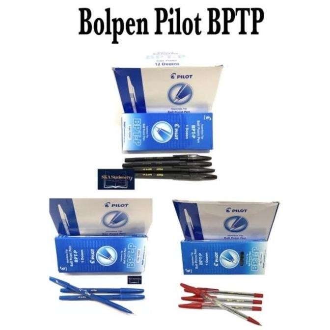 

Pulpen Pilot Bptp Pen Pilot Balpoint (12 Pcs)