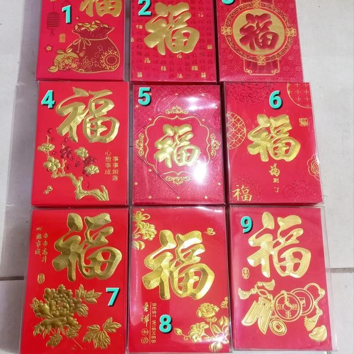 

LFM angpau isi 18 lembar/ angpau netral/ angpau sincia