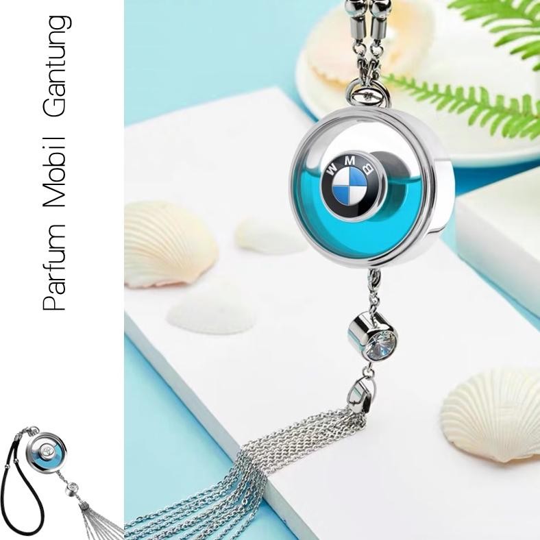 DF15 }} COD Parfum Mobil Mewah Gantung Pengharum Mobil Pewangi Mobil Hiasan Mobil Bisa Isi Ulang Can