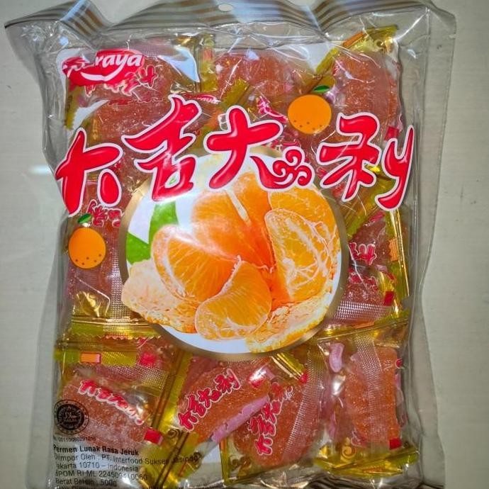 

(Allthebest) NARAYA Orange Jelly ukuran 500Gr