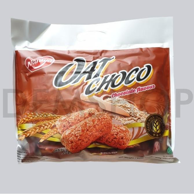 

(Allthebest) NARAYA OAT CHOCO 400 gr Isi 40 pcs / Sereal Gandum BISKUIT