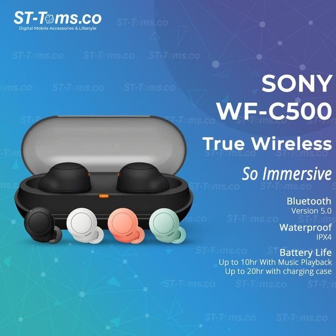 Sony WF-C500 / WF C500 True Wireless Headphones TWS Headset