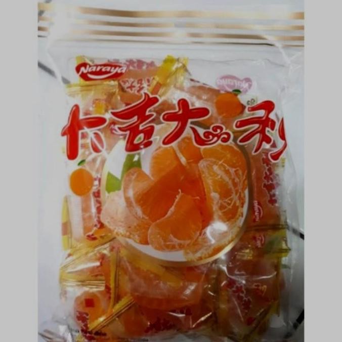 

(Allthebest) permen jelly jeruk naraya 500gr