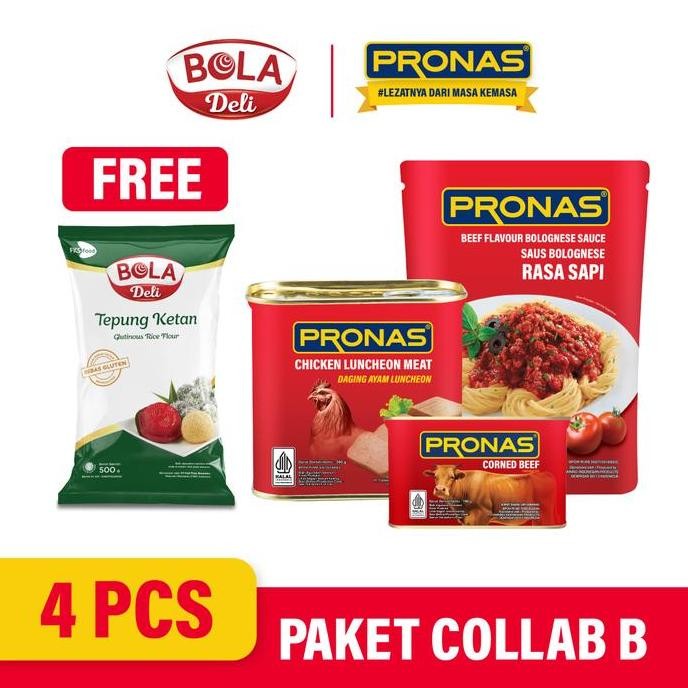 

Paket Collab B Pronas X Bola Deli