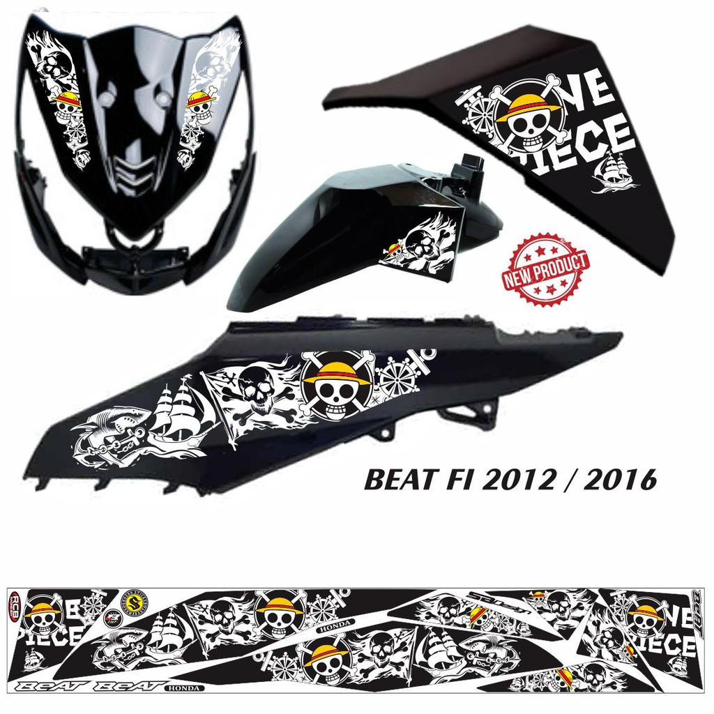 STIKER MOTOR HONDA BEAT FI 2012/2015 / STIKER BEAT PGM - FI
