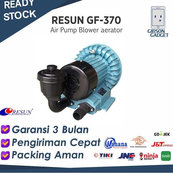 tersedia blower udara resun gf-370 | air pump 370w aerator kolam ikan besar