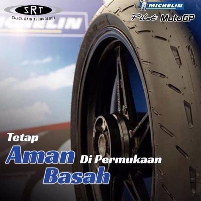 ( Ring 17 ) Pilot Moto Gp Uk 70 90 17 Ban Luar Michelin Tahun 2025 Motor Bebek Tubeless Free Pentil