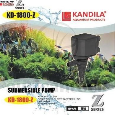tersedia pompa air kandila kd-1800z z series 1800 lph power head filter aquarium