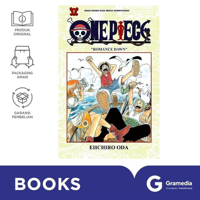 Komik One Piece 01 (Eiichiro Oda)