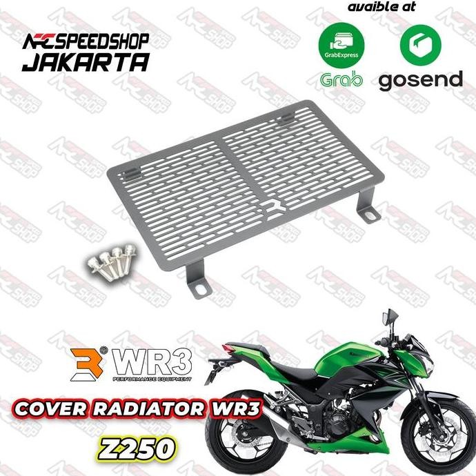 Cover Tutup Radiator Wr3 Ninja 250Fi Ninja 250 Fi Old Z250 Z 250
