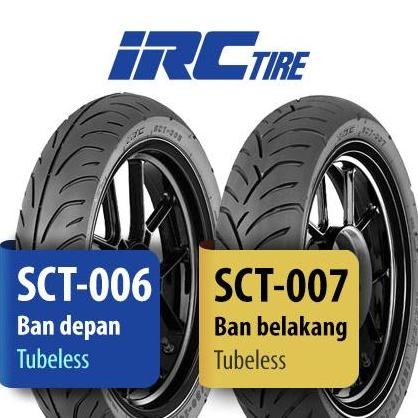 Irc Sct 006 110 70 14  Tubeless Ban Luar Motor Vario Aerox Sct-006 Free Pentil