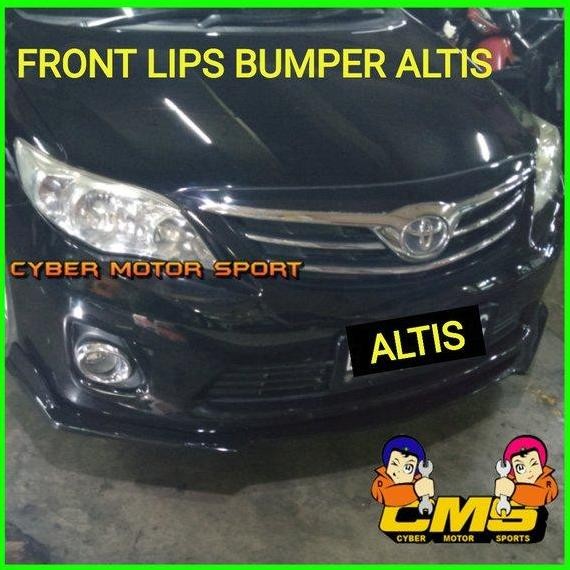 Lips bumper depan toyota altis. lips bumper bodykit altis. front lips Best Original