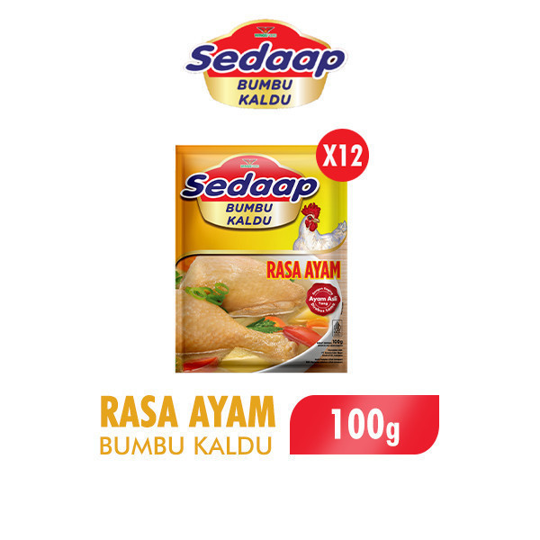 

Sedaap Bumbu Kaldu Ayam 100 gr x12