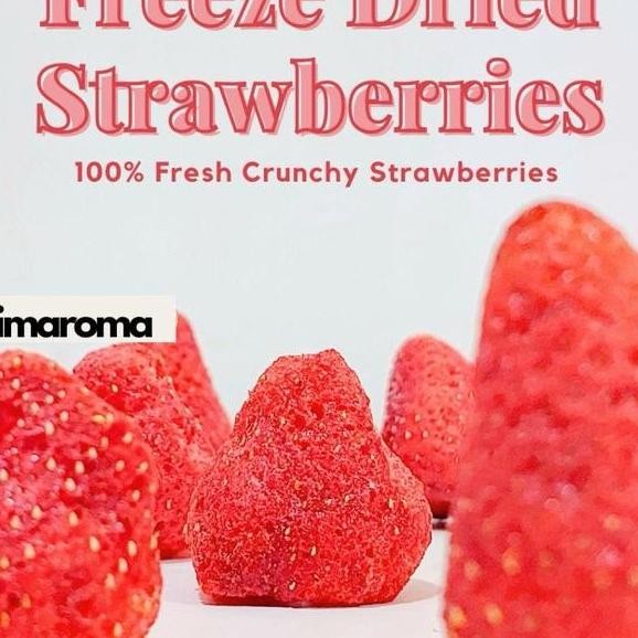 

Primaroma Strawberry 50G Crispy Freezedried Strawberry Snas Cemilan Makanan Crispy Snas Buah Stroberi Fruit Kering Buah Kering Freeze Dried Strawberry Camilan Food