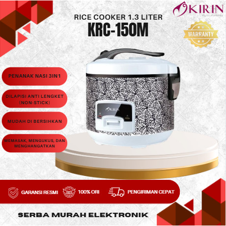 Rice KRC-150M Cooker Kirin | Magic com KRC150M 1.3L non stick liter