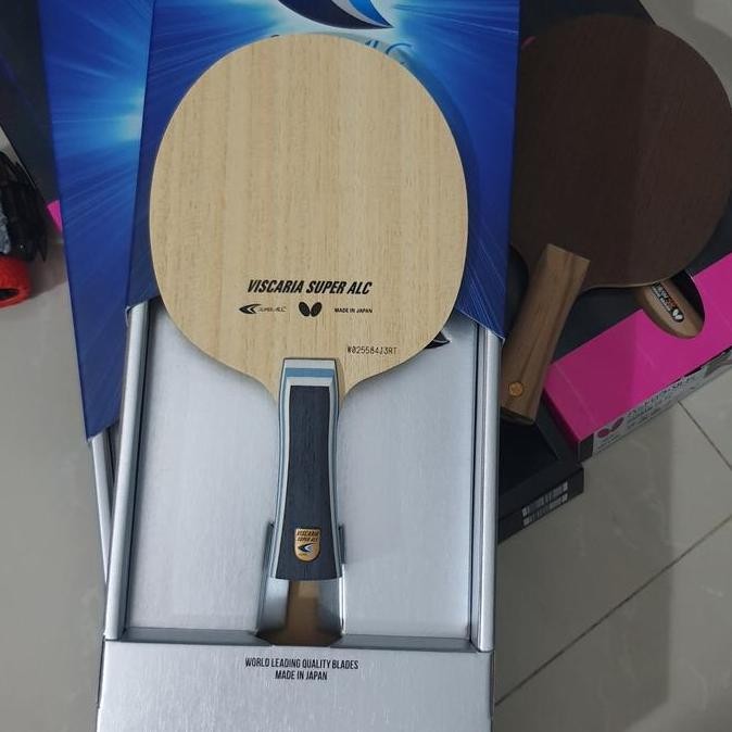 Kayu Bat Tenis Meja Pingpong Butterfly Viscaria Super ALC Original