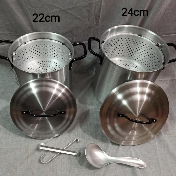 Panci steamer nasi bima 22 cm kait A010 lc