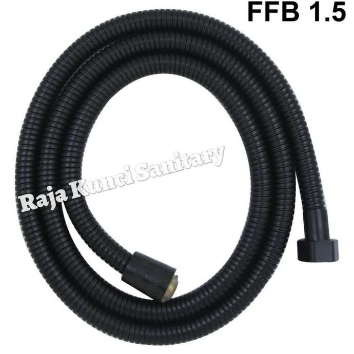 Selang Shower Hitam/Selang Flexibel Hand Shower Hitam
