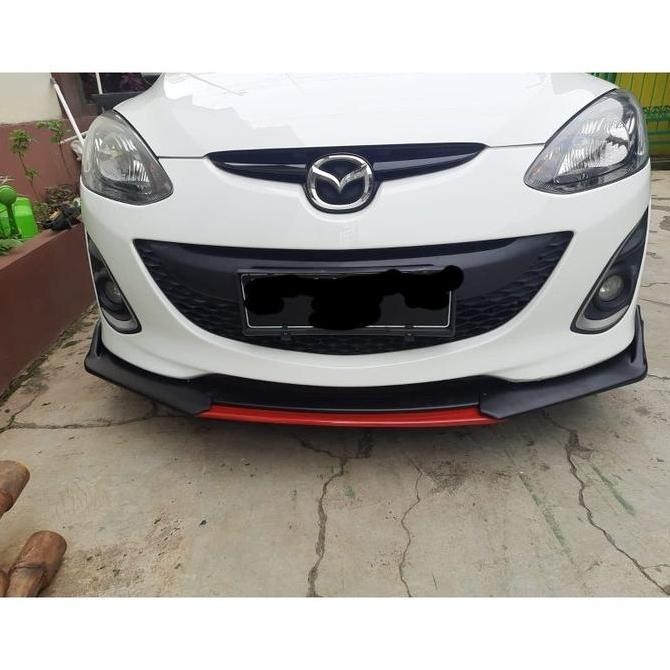 Lips Bumper Mazda 2 Fullset Winglet depan Mazda 2 Best Original