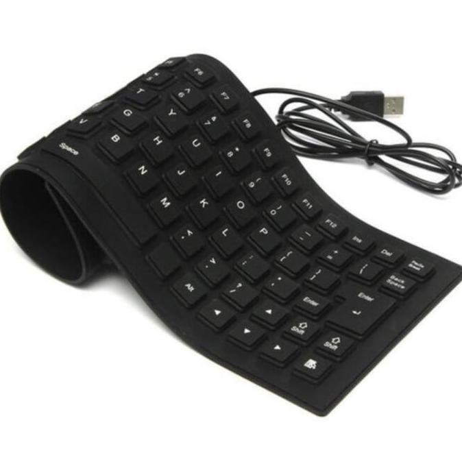 Keyboard Usb Portable Flexibel Anti Air Mini Keyboard Laptop Usb Keyboard Pc Elastis Keyboard Laptop