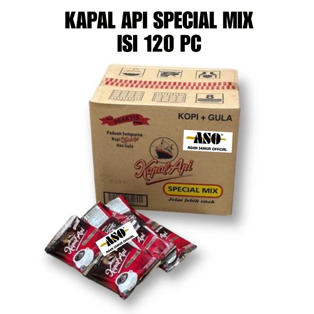 

Best! KOPI KAPAL API SPECIAL MIX 25 gr KOPI ( DUS = 120 pc )