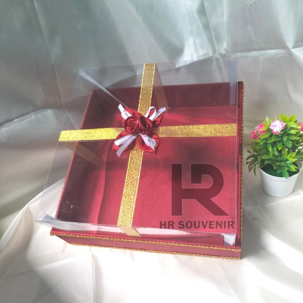 

Kotak Hantaran Seserahan Kotak Kue Satuan Pita + aSt