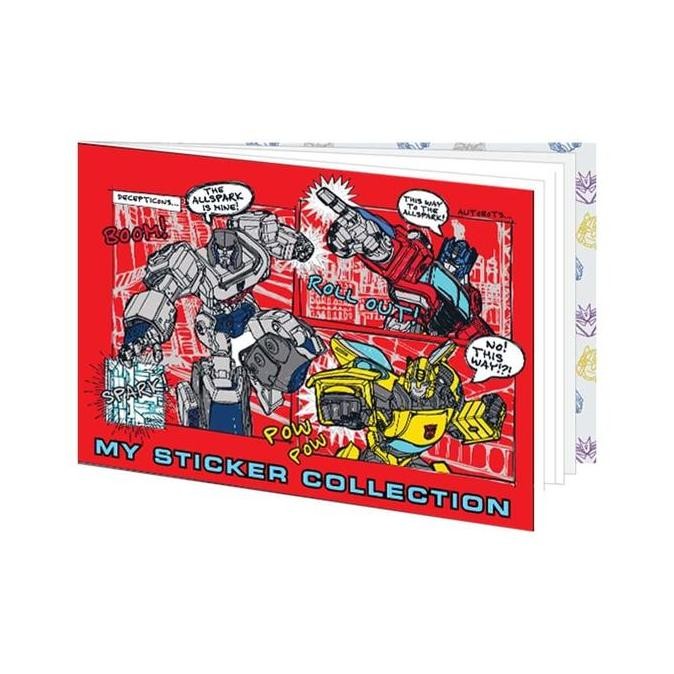 Produk Baru Sticker Book Transformers Bumblebee & Decepticons - Buku Stiker Anak