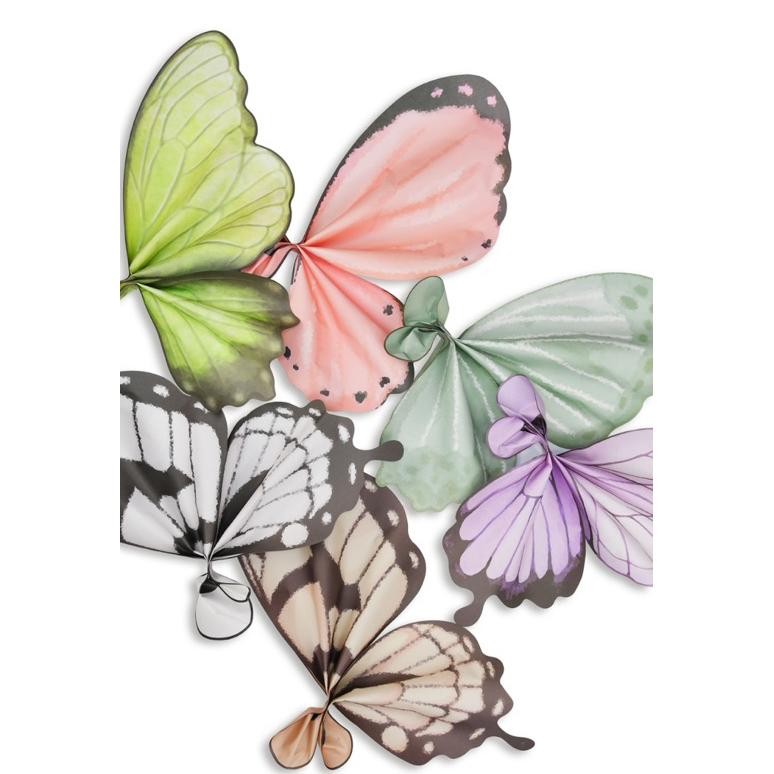 

(5set/1pack) Kertas Bunga Buket Kupu-kupu Cellophane / Butterfly Wrapping Paper Kraft Kado aSt