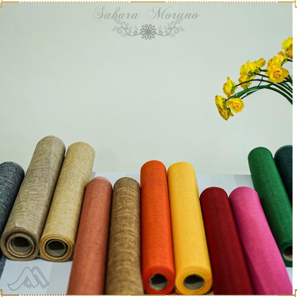 

{ 1 Roll } Flower Wrapping Mesh polynet Flower Wrapping Jaring Buket Bunga KoreanFlowerMesh aSt
