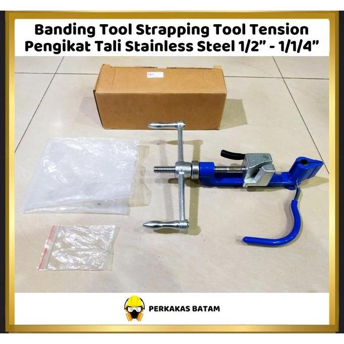 BANDING TOOL STRAPPING TOOL TENSION TOOL BAND IT TOOL BAND-IT ORIGINAL DAN TERPERCAYA