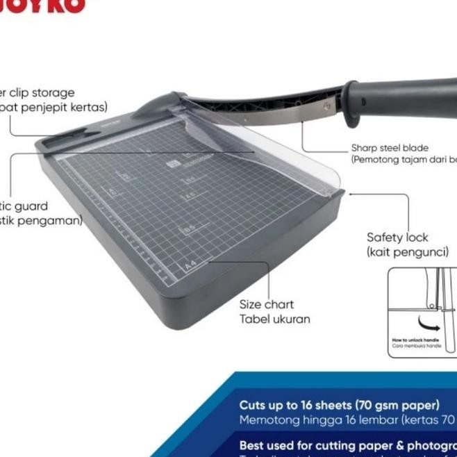 

Joyko Ppct 2330 Size A4 Alat Potong Pemotong Kertas R Cutter Ppct2330